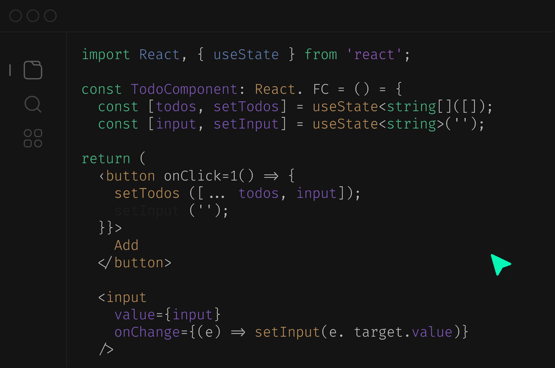 Code example